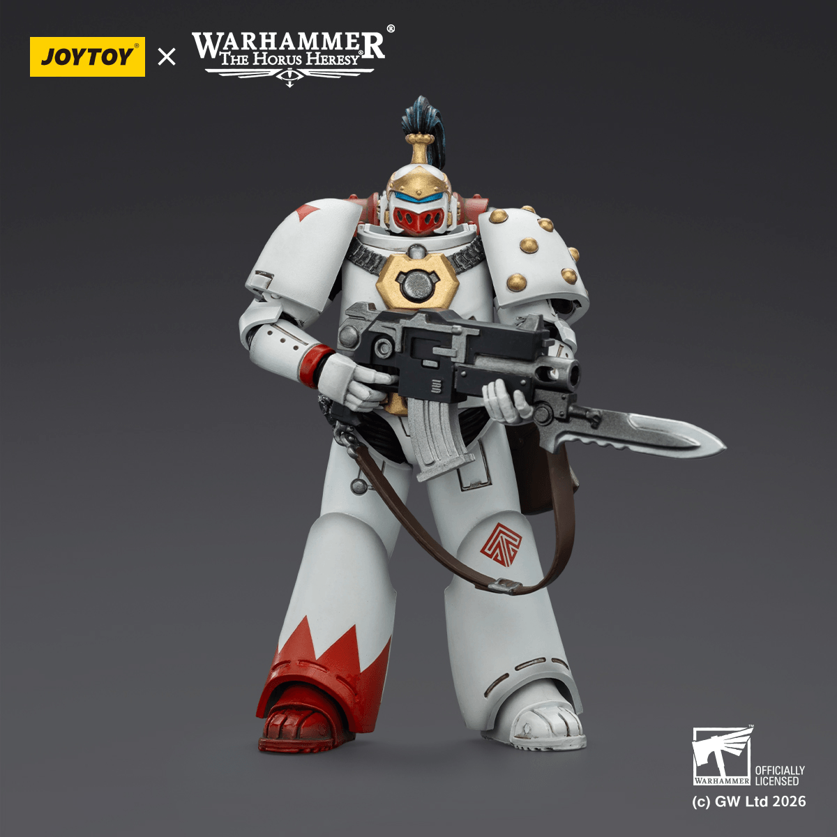 Joytoy: Warhammer 40K: White Scars MKVI Tactical Legionary 