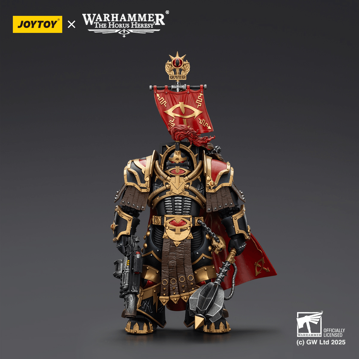 Joytoy: Warhammer: The Horus Heresy: Sons of Horus: Legion Cataphractii Praetor with Combi-Melta and Power Maul 