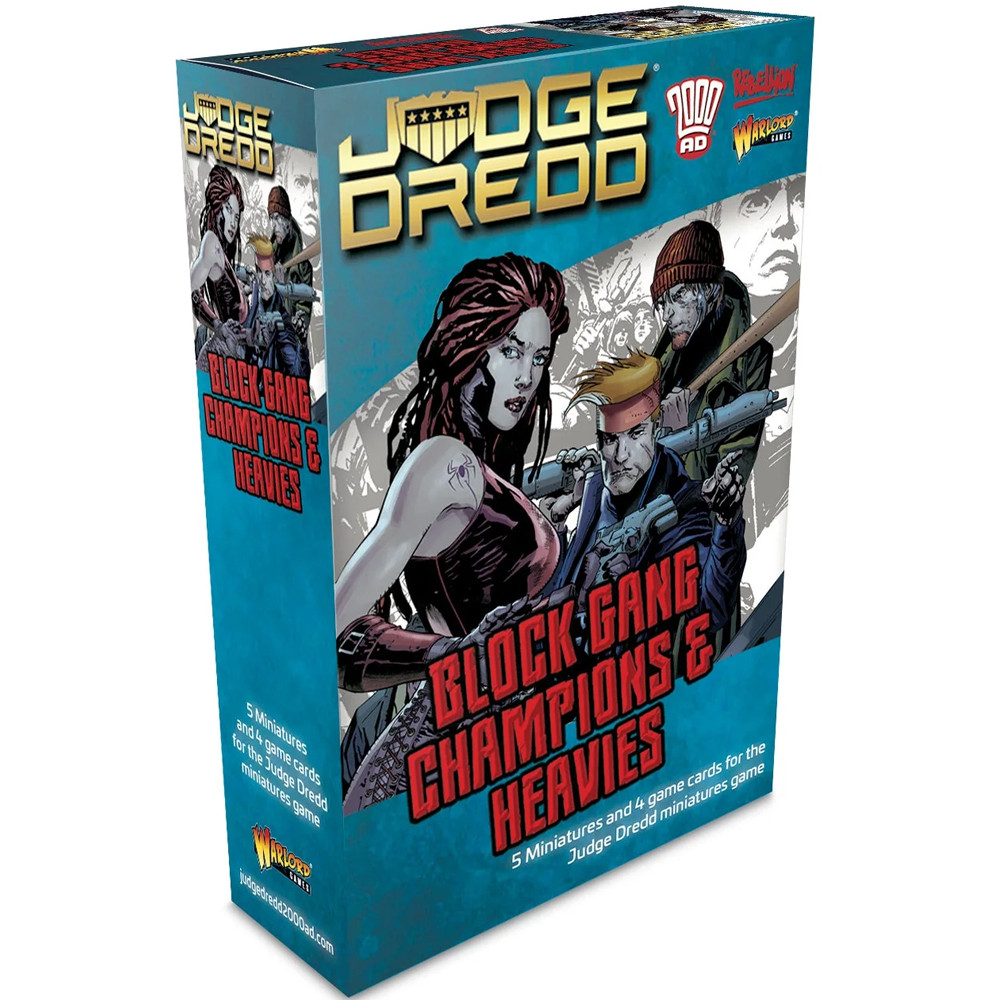 Judge Dredd: Block Gang Champions & Heavies 