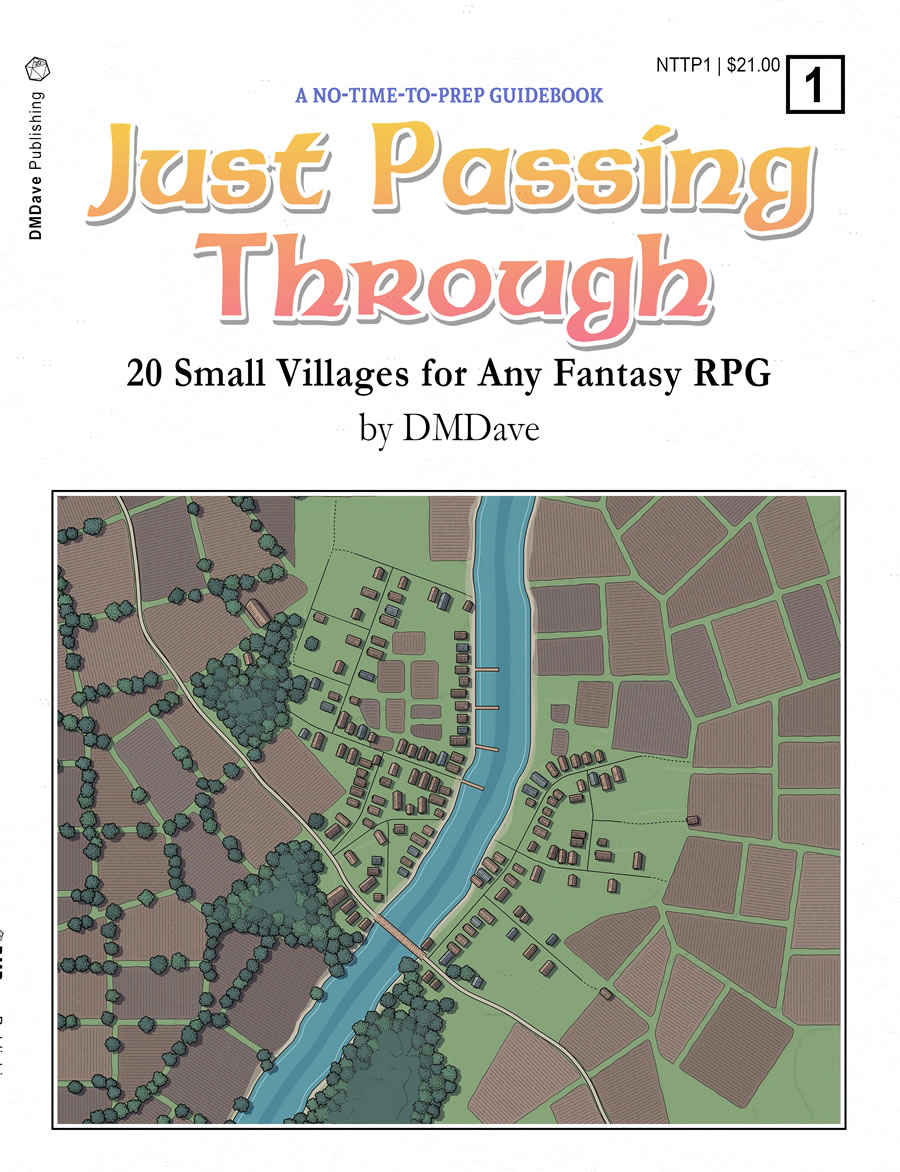 Just Passing Through: 20 Small Villages for Any Fantasy RPG 