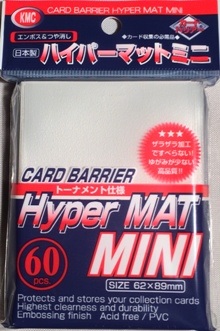 KMC Card Barrier Hyper Mat Mini: Clear 