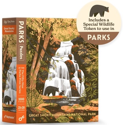 Keymaster Puzzles (1000): Parks Puzzles: Great Smoky Mountains 