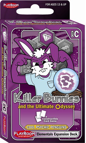 Killer Bunnies And The Ultimate Odyssey: Cool Psychic Penguins: Expansion: Elementals Deck C (SALE) 
