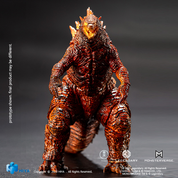 Exquisite Basic: King of the Monsters Burning Godzilla 