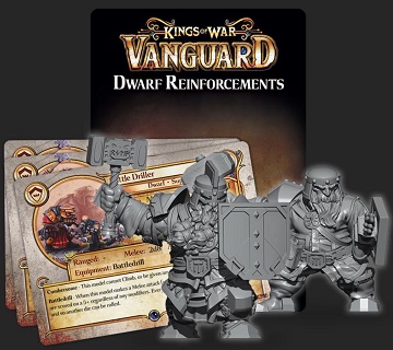 Kings Of War Vanguard: Dwarf Reinforcements (Blister)  