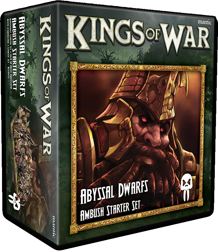 Kings of War: Abyssal Dwarves: Ambush Starter Set 