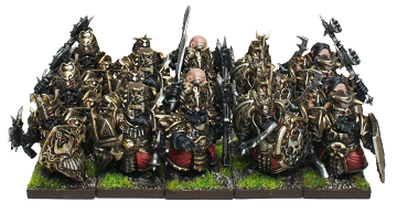 Kings of War: Abyssal Dwarves: Blacksouls Regiment 