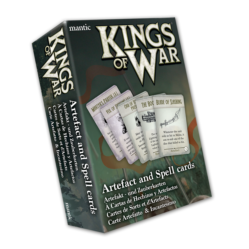 Kings of War: Artefact and Spell Cards (2022) 