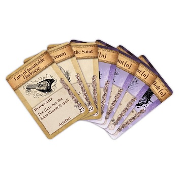 Kings of War: Artefact and Spell Cards 