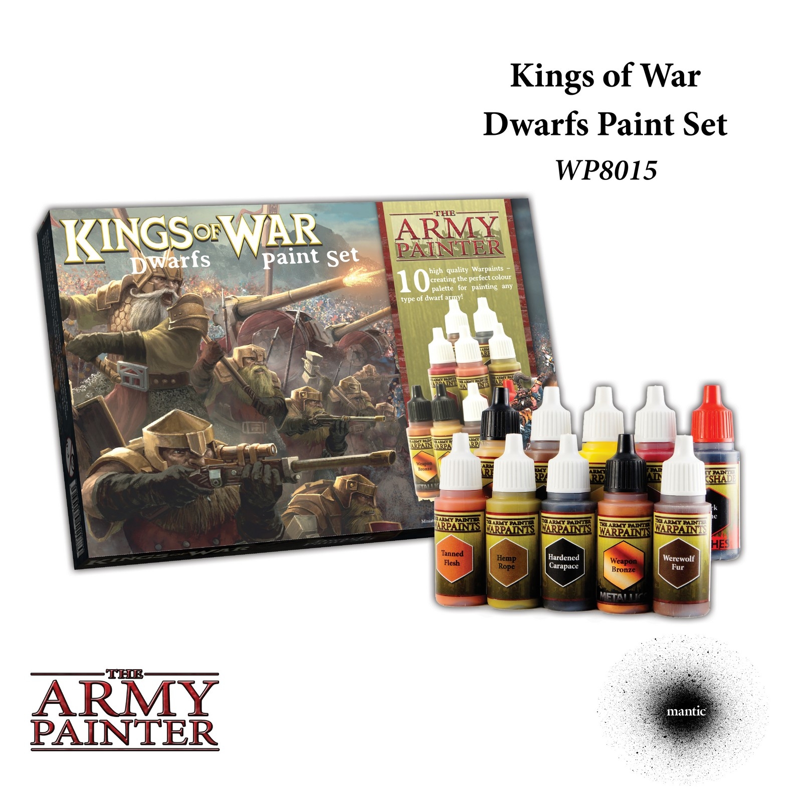 Kings of War: Dwarfs Paint Set 