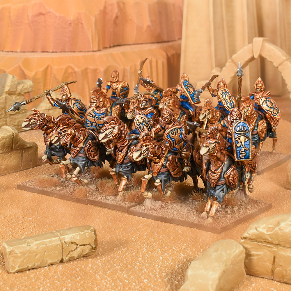 Kings of War: Empire Of Dust: Revenant Cavalry Regiment 