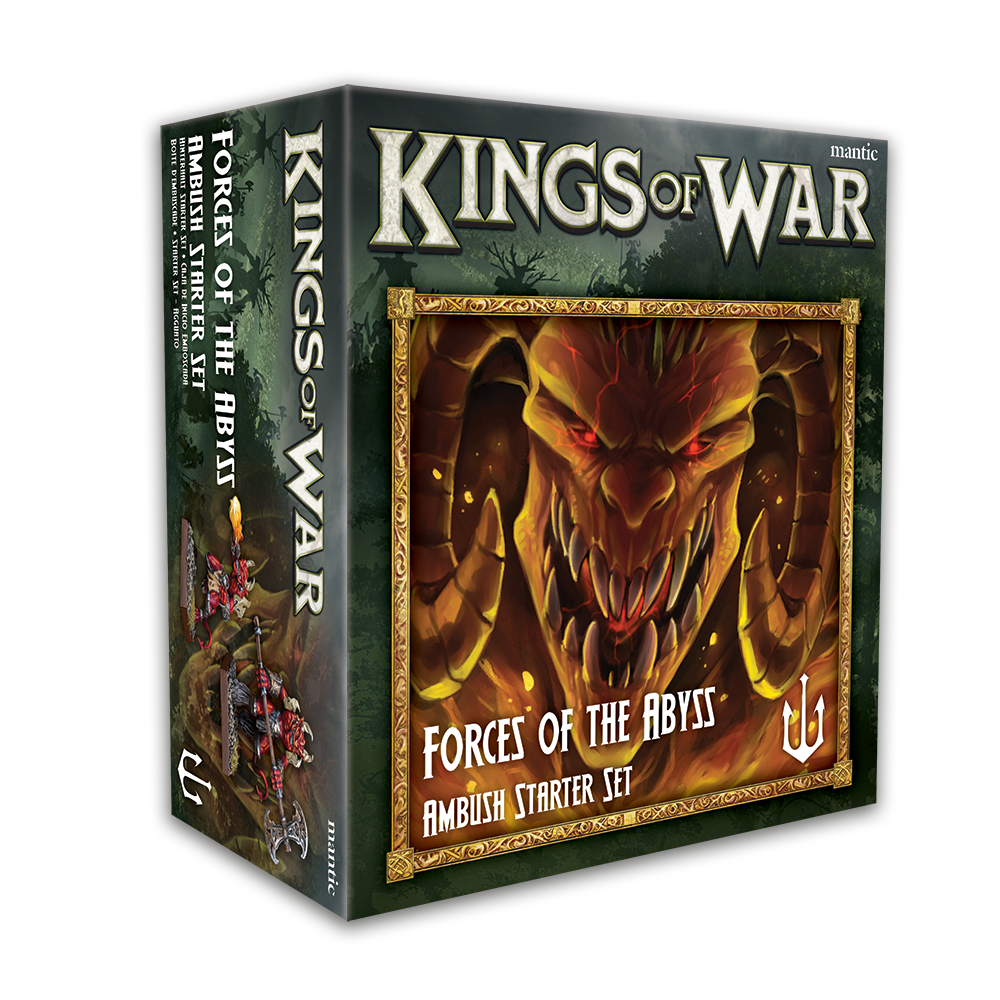 Kings of War: Forces Of The Abyss: Ambush Starter Set 