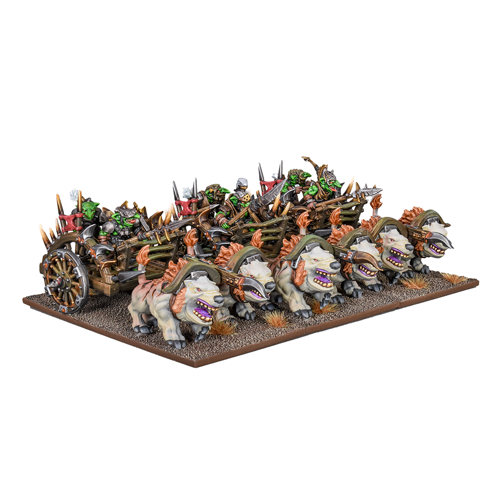 Kings of War: Goblin Chariots/Mincer Mob 