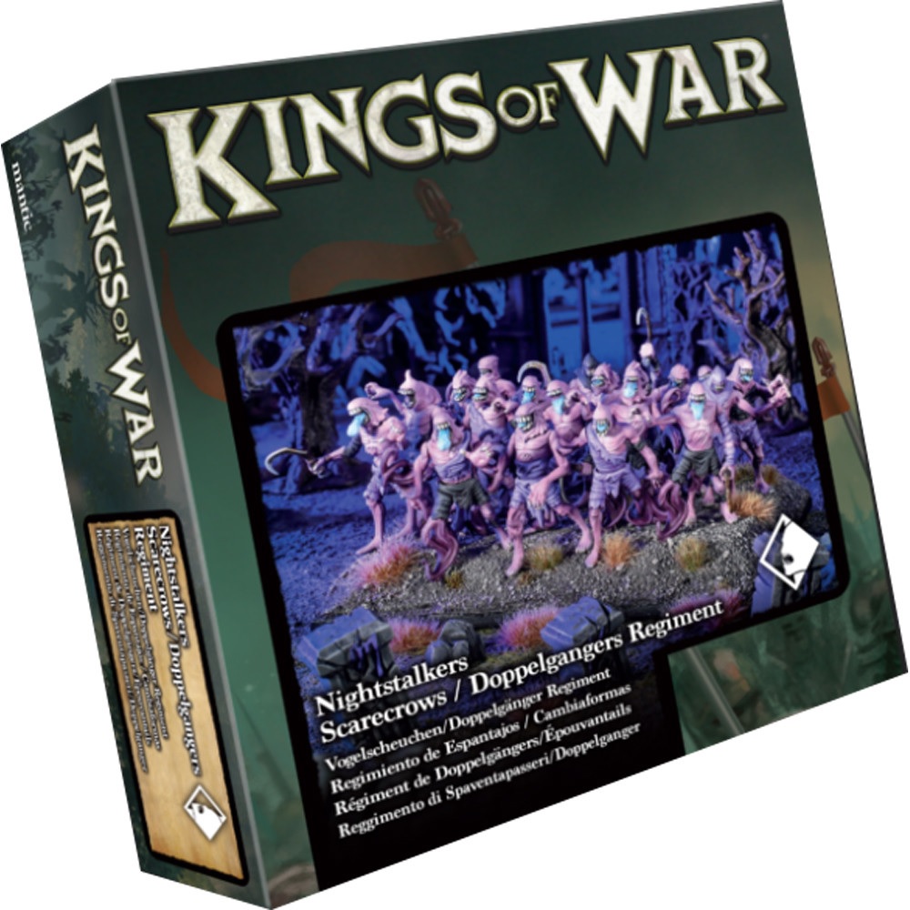 Kings of War: Nightstalker Scarecrows / Doppelgangers Regiment 