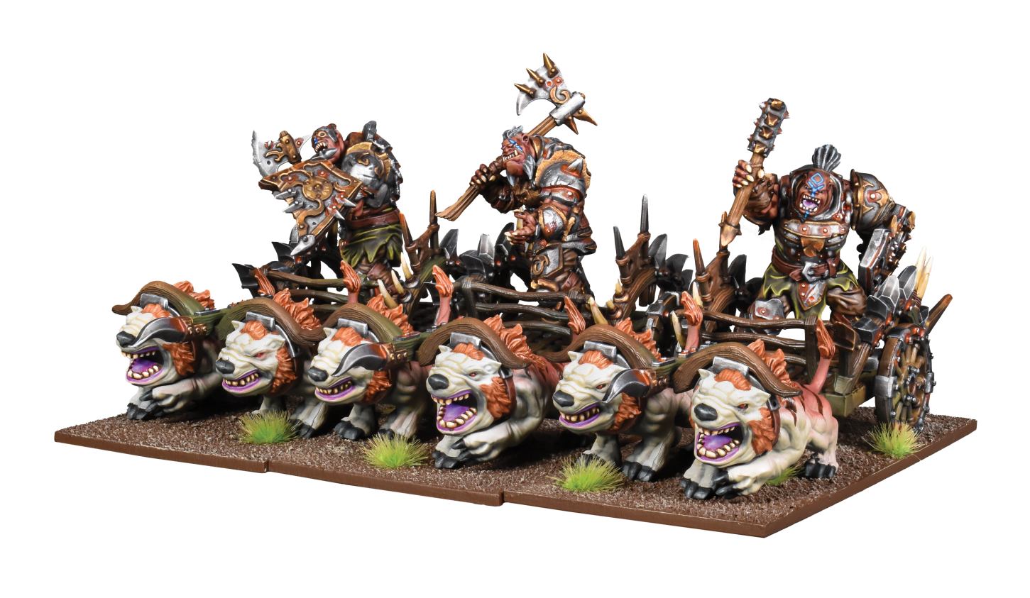 Kings of War: Ogres: Ogre Chariots 