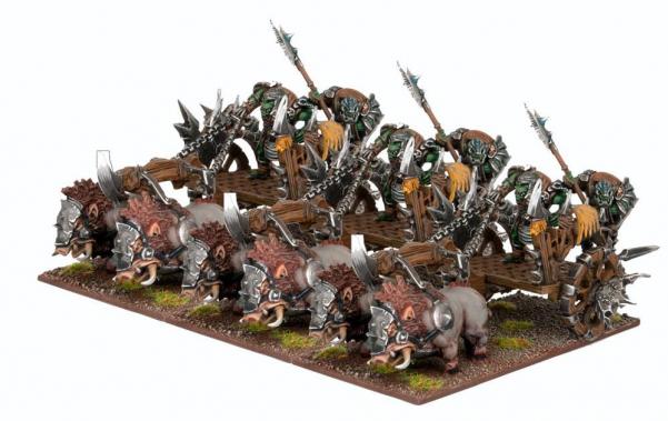 Kings of War: Orcs: Chariot Regiment 