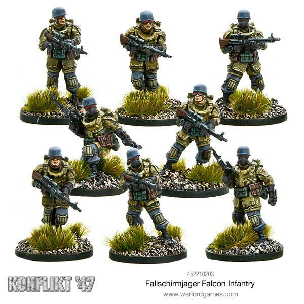 Konflikt 47: Axis: Fallschirmjager Falcon Infantry 