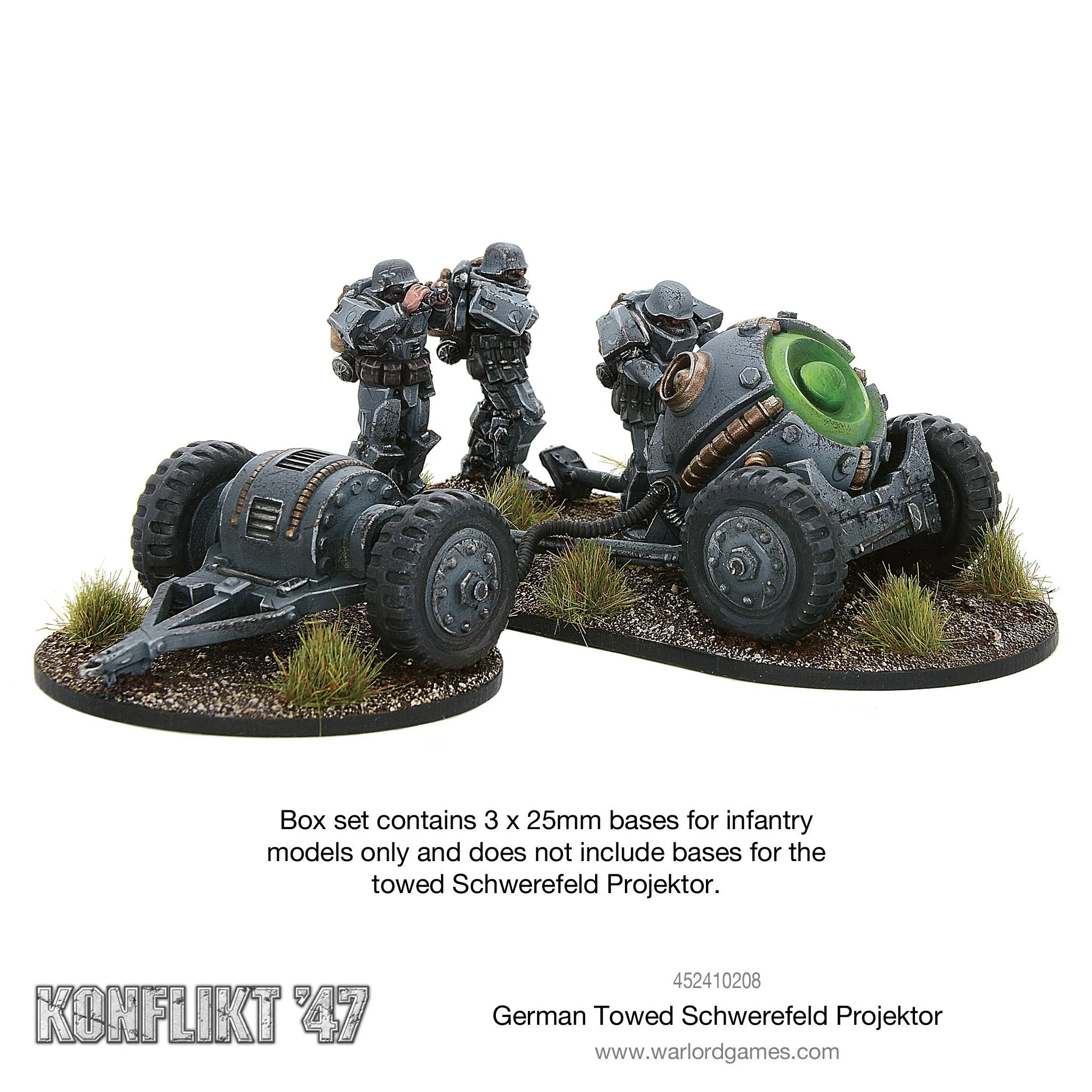 Konflikt 47: Axis: German Towed Schwerefeld Projektor 