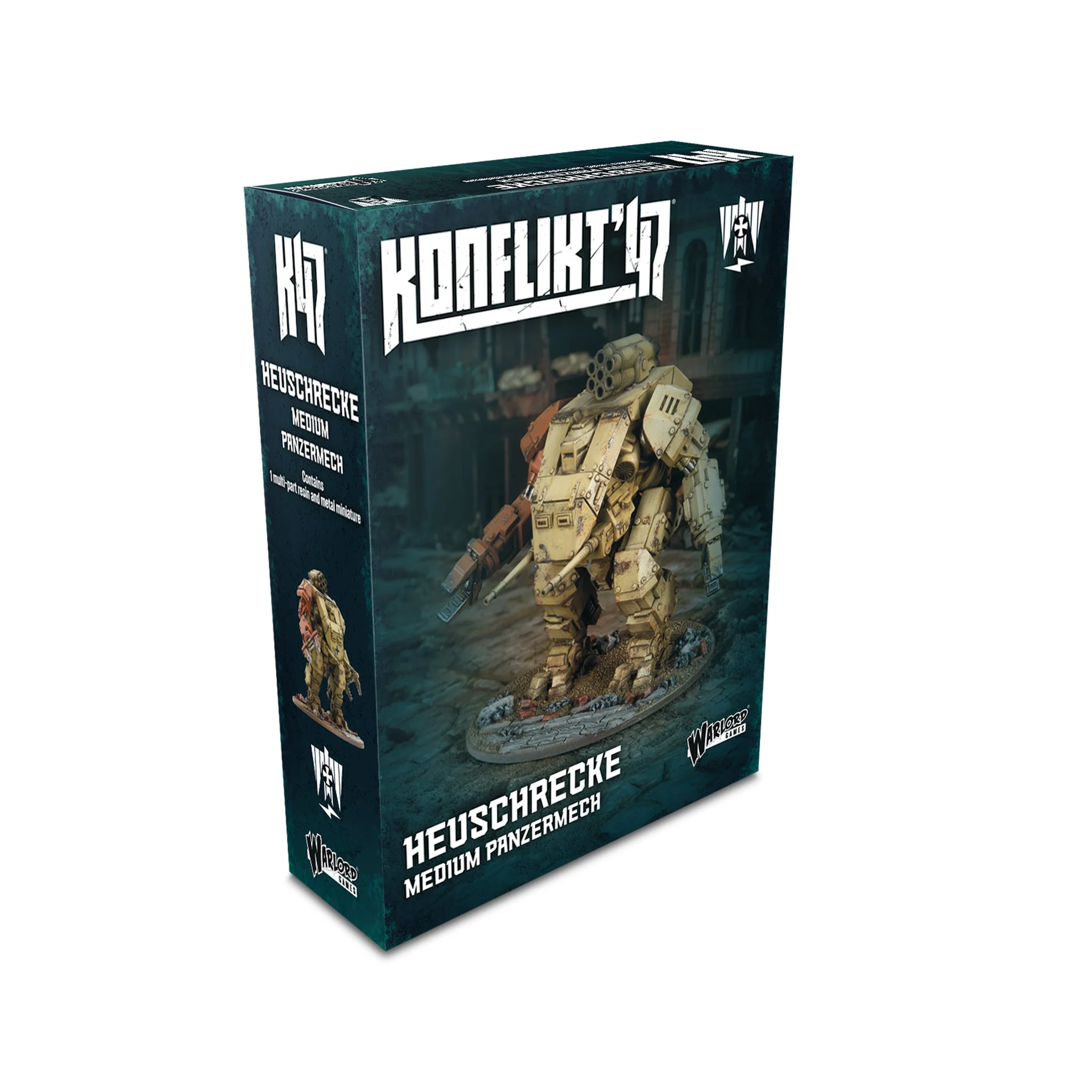 Konflikt 47: Axis: Heuschrecke (Locust) Medium Panzermech (2025 reformat) 