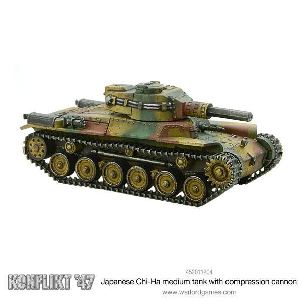 Konflikt 47: Empire of Japan: Chi-Ha with Compression Cannon 