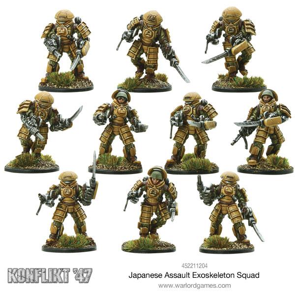 Konflikt 47: Empire of Japan: Assault Exoskeleton Squad 