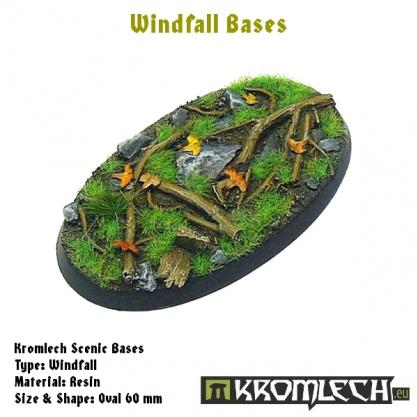 Kromlech Bases: Windfall- Oval 35x60mm 