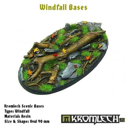Kromlech Bases: Windfall- Oval 52x90mm 