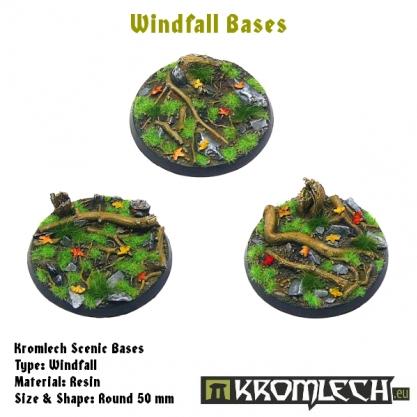 Kromlech Bases: Windfall- Round 50mm 