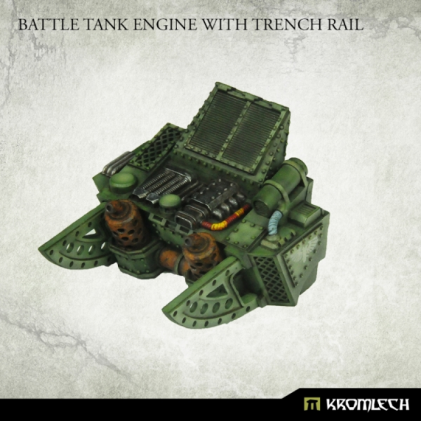 Kromlech Conversion Bitz: Battle Tank Engine with Trench Rail 