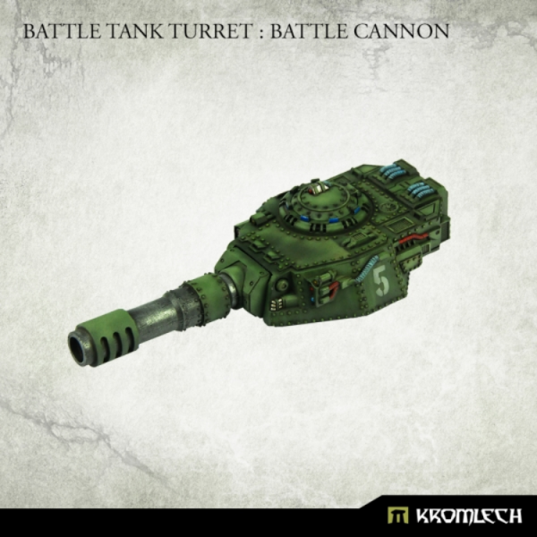 Kromlech Conversion Bitz: Battle Tank Turret - Battle Cannon 