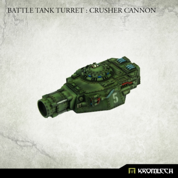 Kromlech Conversion Bitz: Battle Tank Turret - Crusher Cannon 