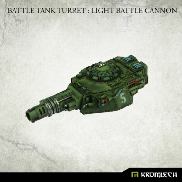 Kromlech Conversion Bitz: Battle Tank Turret - Light Battle Cannon 