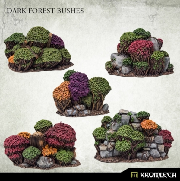 Kromlech Conversion Bitz: Dark Forest Bushes 