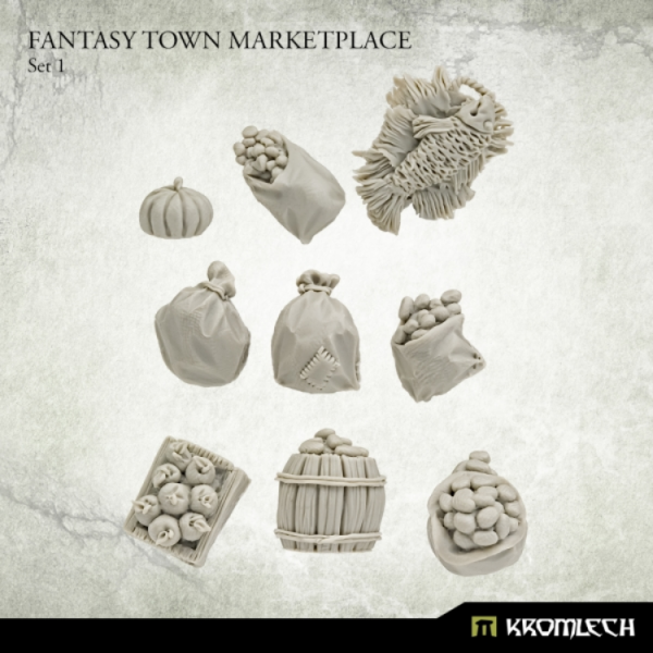 Kromlech Conversion Bitz: Fantasy Town Marketplace #1 