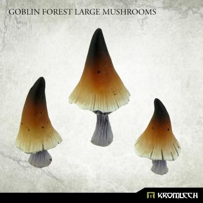 Kromlech Conversion Bitz: Goblin Forest Large Mushrooms 
