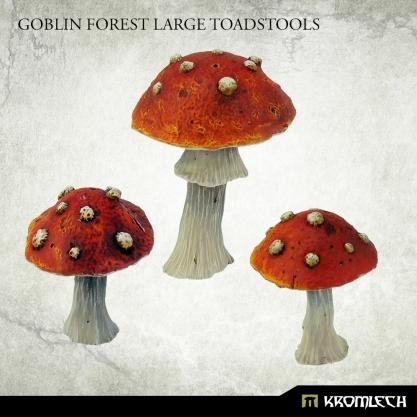 Kromlech Conversion Bitz: Goblin Forest Large Toadstools 