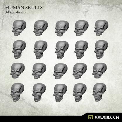 Kromlech Conversion Bitz: Human Skulls 