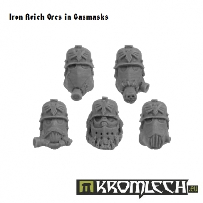 Kromlech Conversion Bitz: Iron Reich Troopers in Gasmasks (10) 