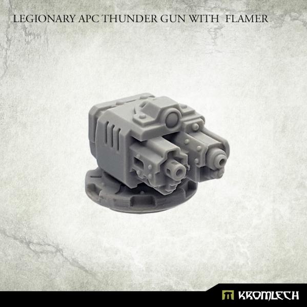 Kromlech Conversion Bitz: Legionary APC Thunder Gun with Flamer 