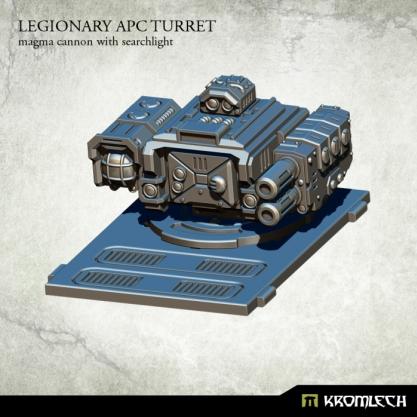 Kromlech Conversion Bitz: Legionary APC Turret- Magma Cannon with Searchlight 