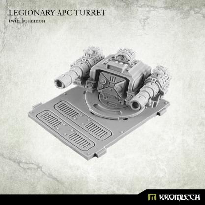 Kromlech Conversion Bitz: Legionary APC turret - Twin Lascannon  