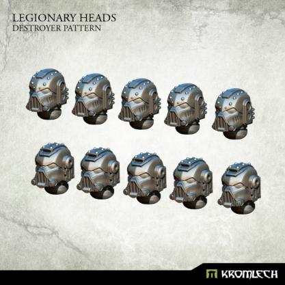 Kromlech Conversion Bitz: Legionary Heads - Destroyer Pattern (10) 