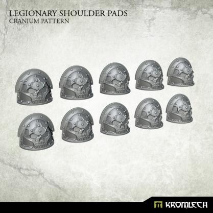 Kromlech Conversion Bitz: Legionary Shoulder Pads - Cranium Pattern 