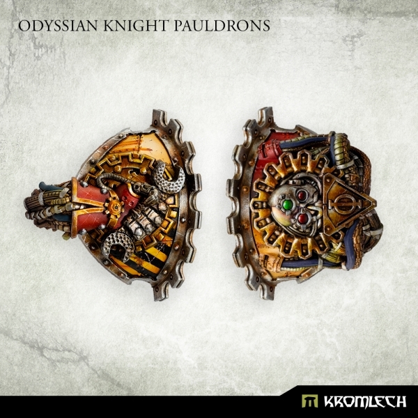 Kromlech Conversion Bitz: Odyssian Knight Pauldrons (2) 