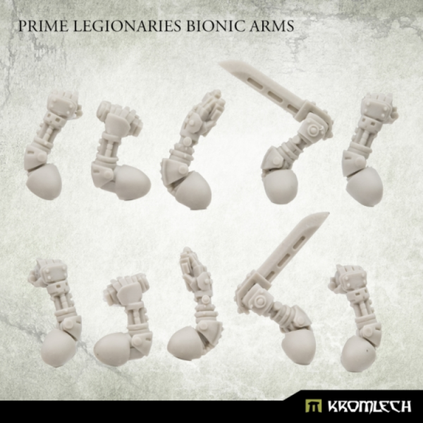 Kromlech Conversion Bitz: Prime Legionaries Bionic Arms (10) 