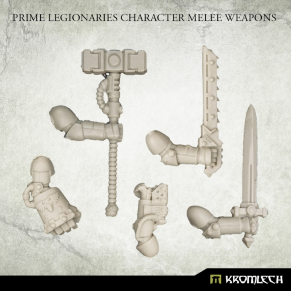 Kromlech Conversion Bitz: Prime Legionaries Character Melee Weapons 