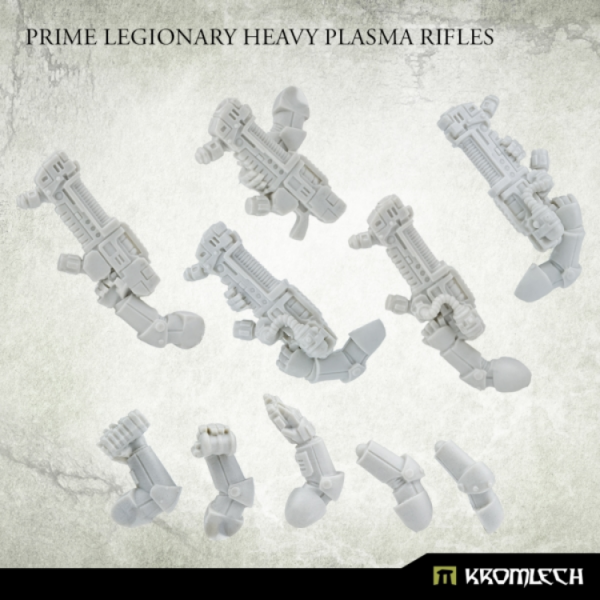 Kromlech Conversion Bitz: Prime Legionaries Heavy Plasma Rifles (5) 