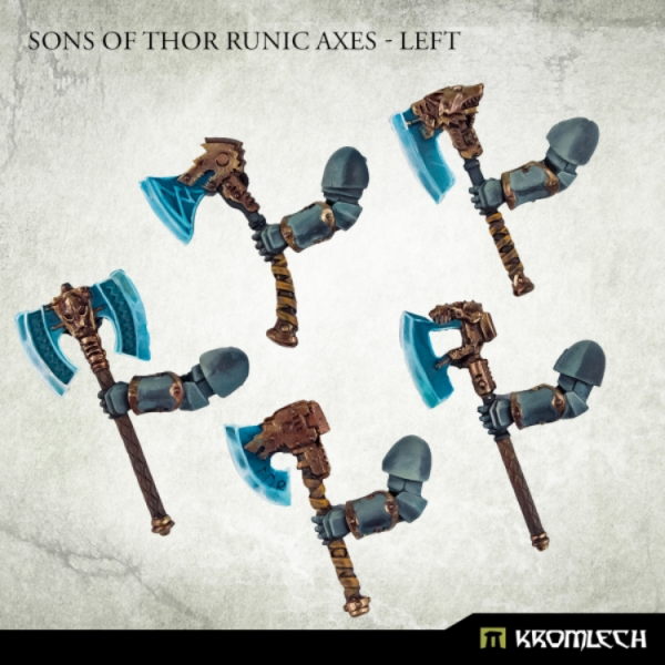 Kromlech Conversion Bitz: Sons Of Thor Runic Axes - Left 