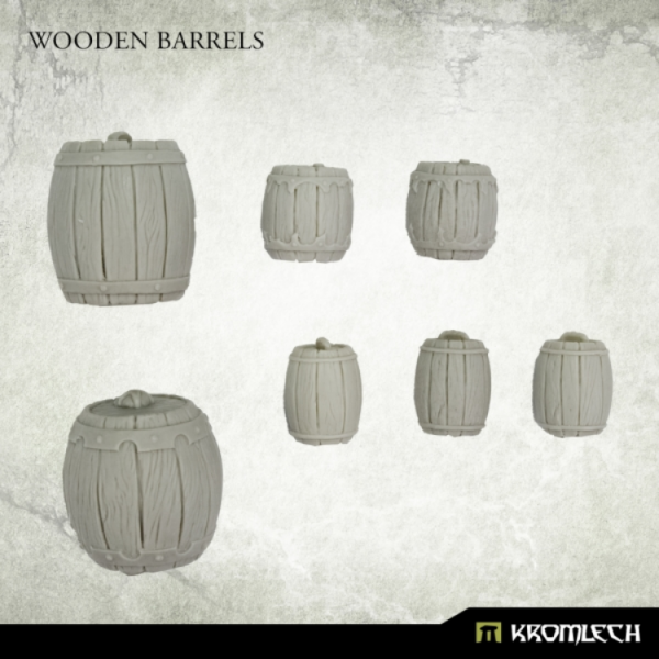 Kromlech Conversion Bitz: Wooden Barrels 