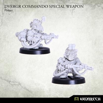 Kromlech Miniatures: Dvergr Commando Special Weapon- Flamer 